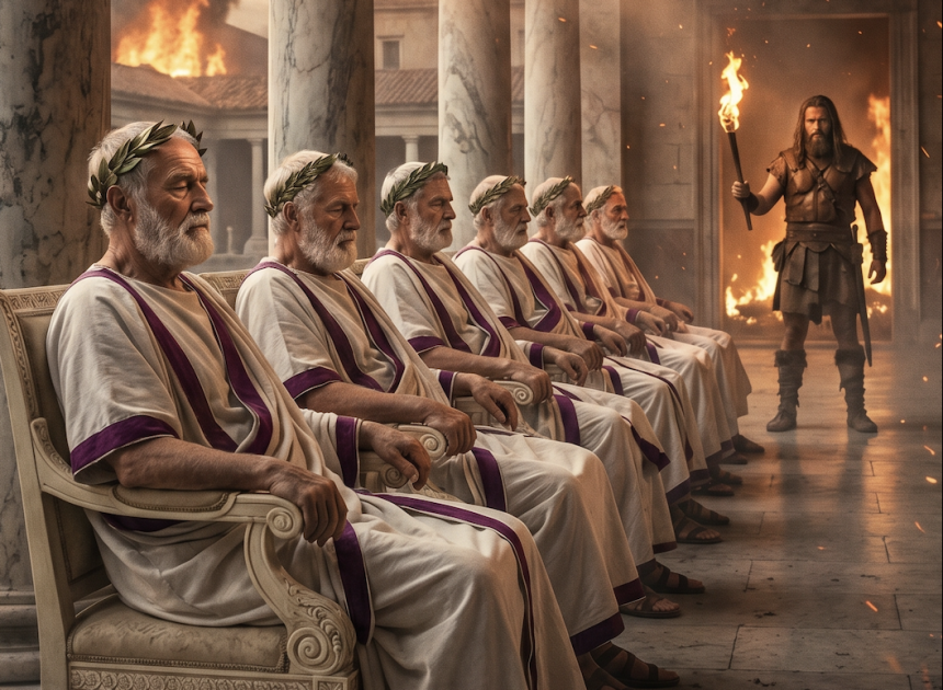 The Men Who Sat Like Gods
