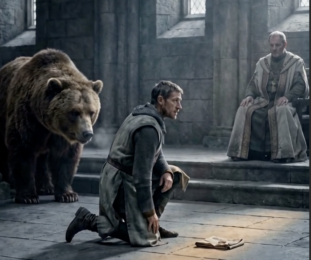 THE CLOTH AND THE BEAR