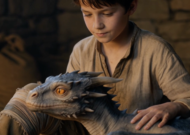 THE DRAGON WHO FELL FROM THE SKY