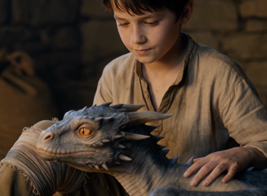 THE DRAGON WHO FELL FROM THE SKY