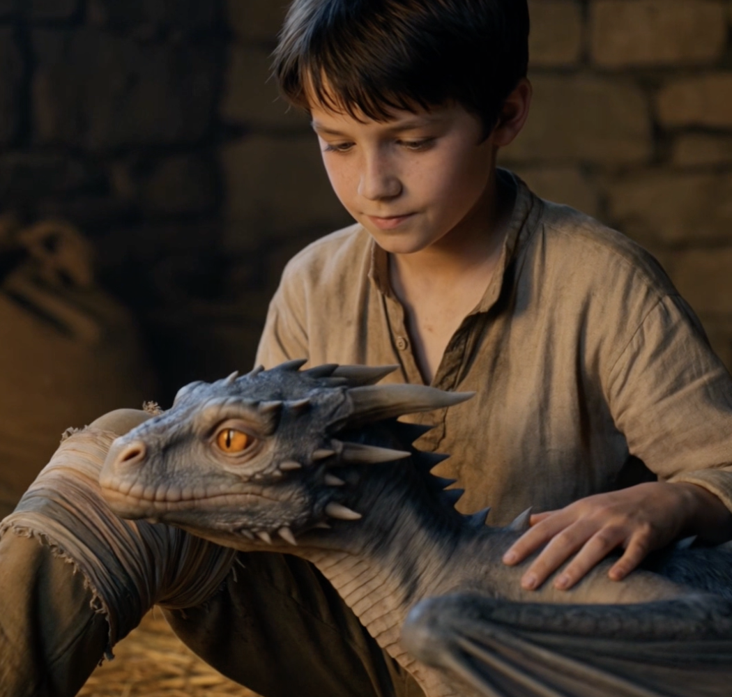 THE DRAGON WHO FELL FROM THE SKY